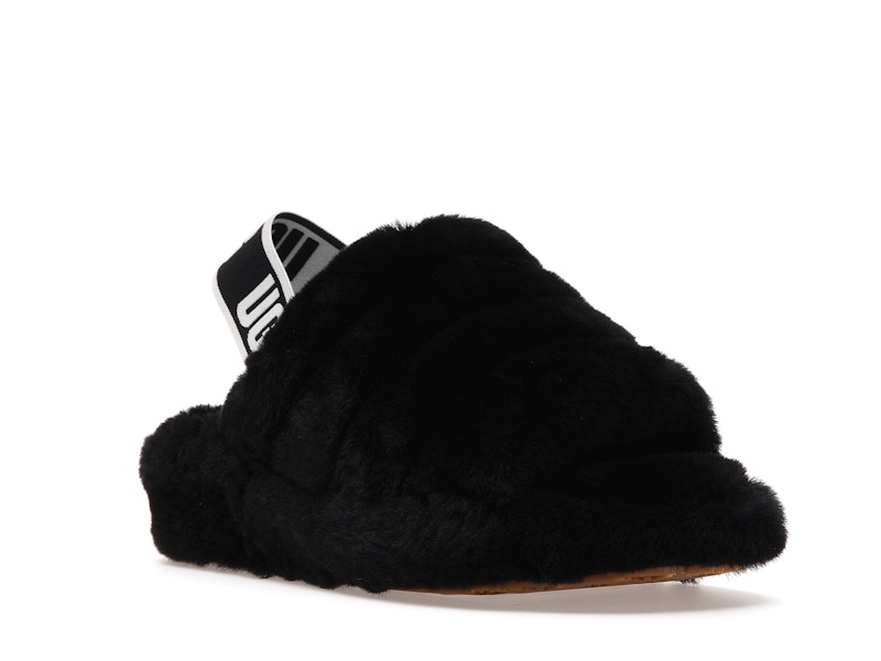 UGG Fluff Yeah Slide Black (Women's) - image 6