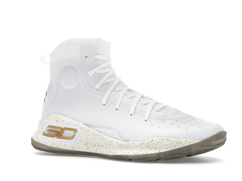 Under Armour Curry 4 Retro White Gold - image 4