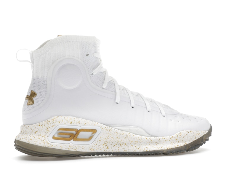 Under Armour Curry 4 Retro White Gold - image 35