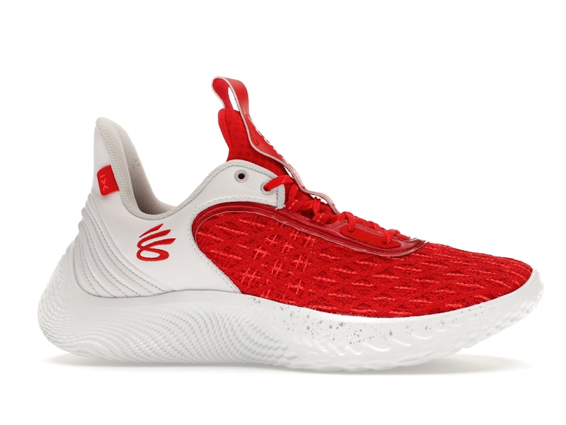 Under Armour Curry Flow 9 Team Red White - image 2