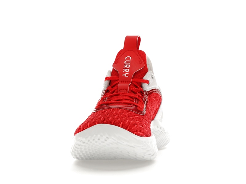 Under Armour Curry Flow 9 Team Red White - image 11