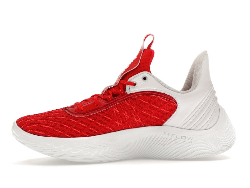 Under Armour Curry Flow 9 Team Red White - image 18