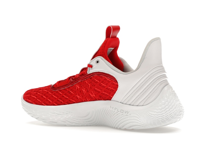 Under Armour Curry Flow 9 Team Red White - image 22