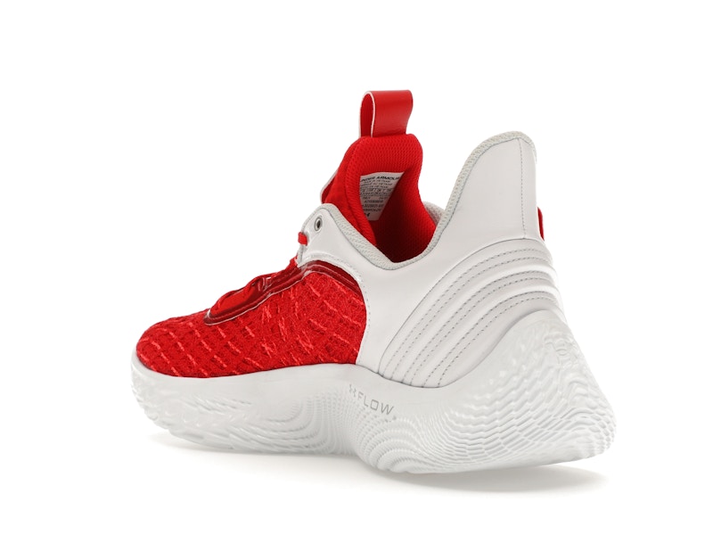 Under Armour Curry Flow 9 Team Red White - image 24