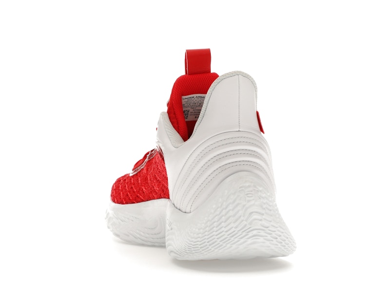 Under Armour Curry Flow 9 Team Red White - image 26