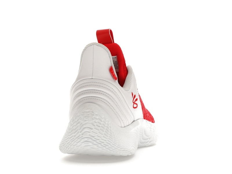 Under Armour Curry Flow 9 Team Red White - image 29