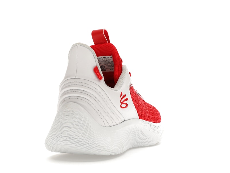 Under Armour Curry Flow 9 Team Red White - image 30