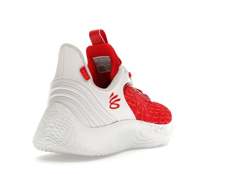 Under Armour Curry Flow 9 Team Red White - image 31
