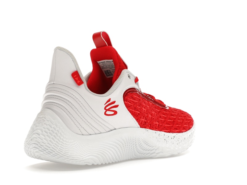 Under Armour Curry Flow 9 Team Red White - image 32
