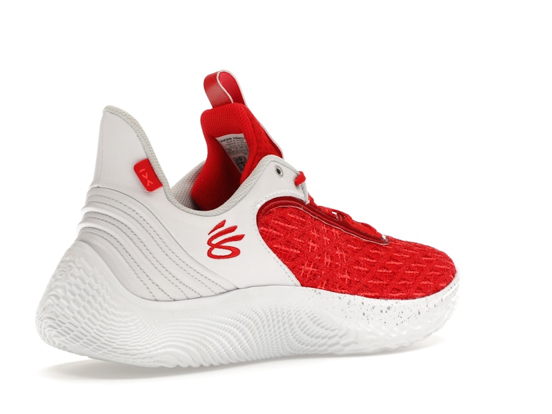 Under Armour Curry Flow 9 Team Red White - image 33