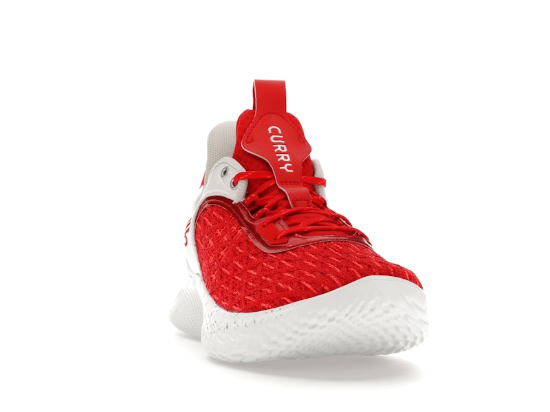 Under Armour Curry Flow 9 Team Red White - image 8