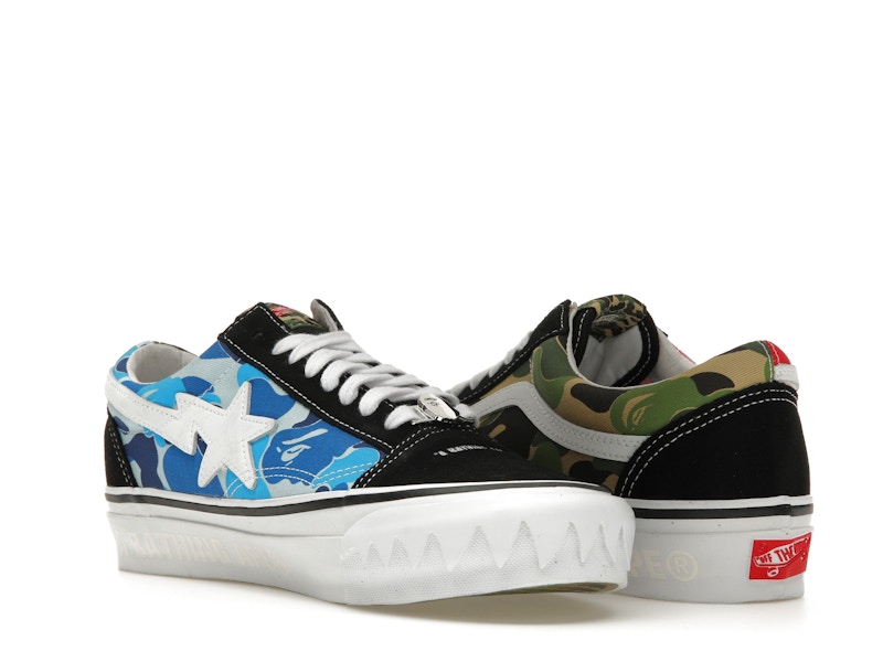 Vans LX Old Skool Bape ABC Multi-Camo - image 24