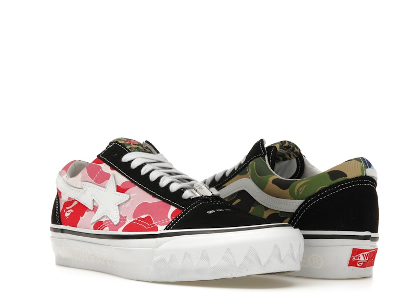 Vans LX Old Skool Bape ABC Multi-Camo - image 6