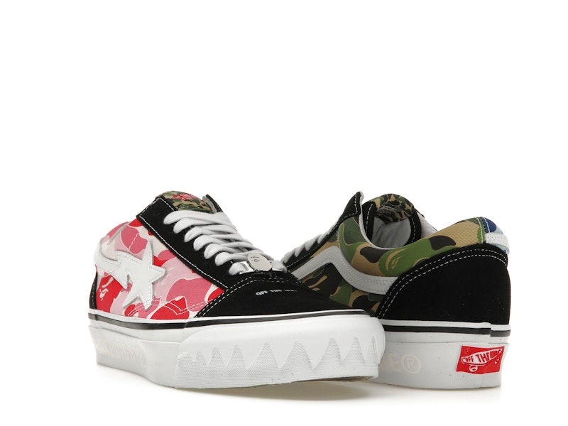 Vans LX Old Skool Bape ABC Multi-Camo - image 7