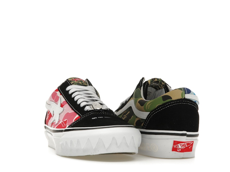 Vans LX Old Skool Bape ABC Multi-Camo - image 8