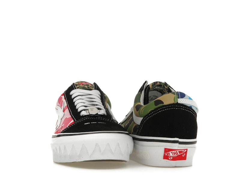 Vans LX Old Skool Bape ABC Multi-Camo - image 9