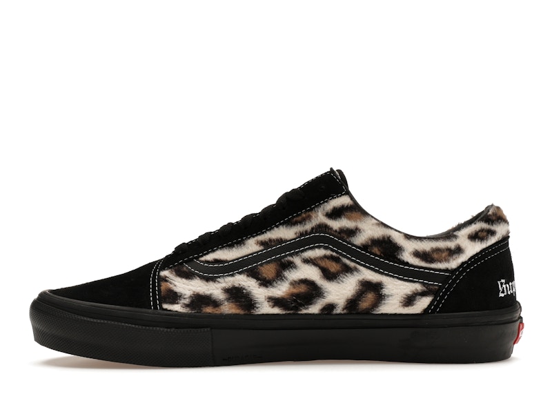 Vans Old Skool Supreme Leopard Black - image 19