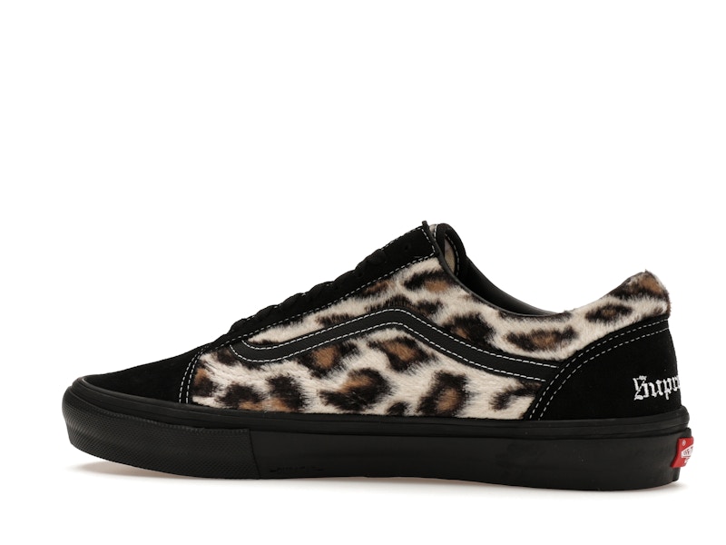 Vans Old Skool Supreme Leopard Black - image 21