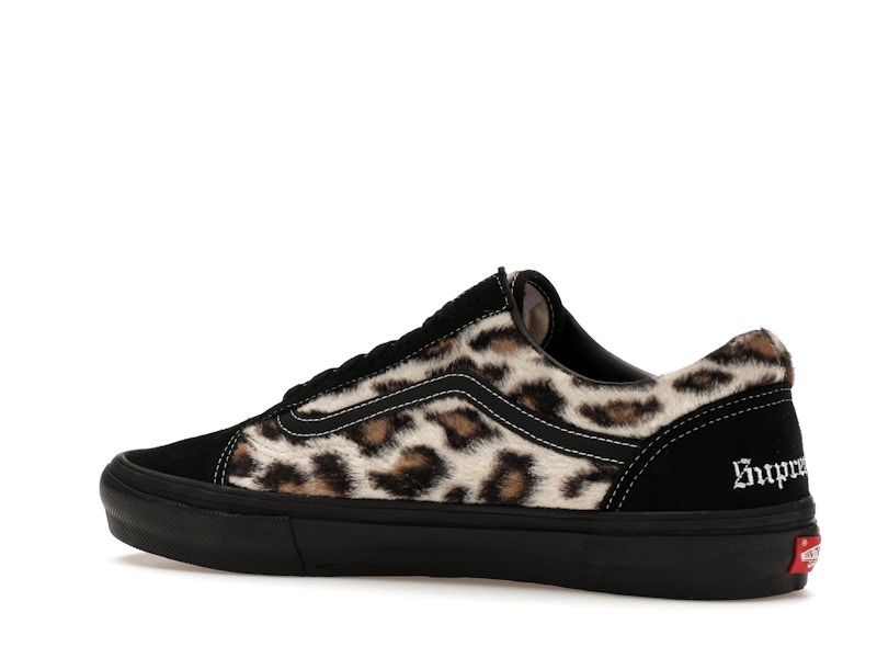 Vans Old Skool Supreme Leopard Black - image 22