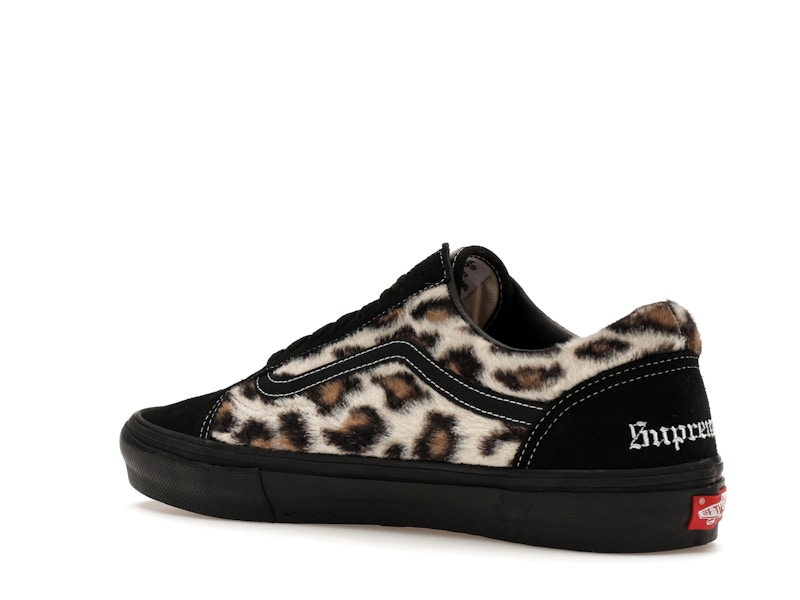 Vans Old Skool Supreme Leopard Black - image 23