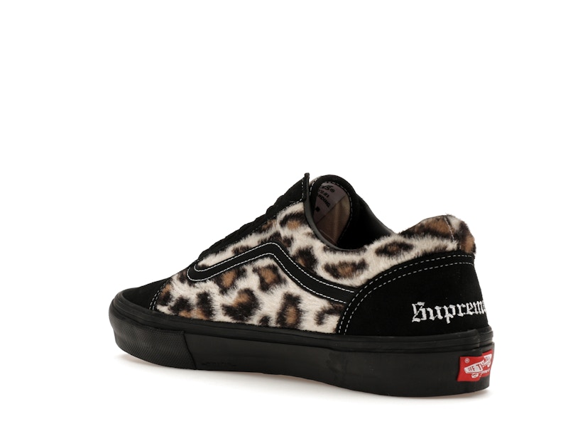 Vans Old Skool Supreme Leopard Black - image 24