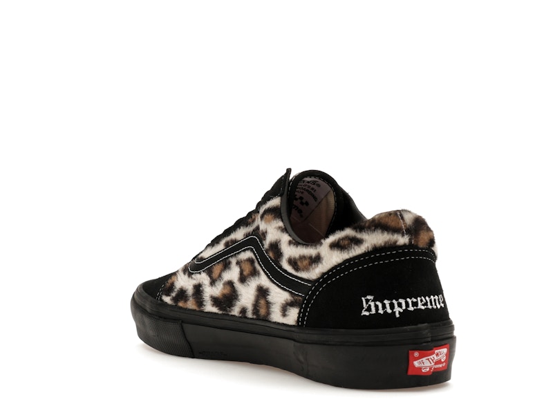 Vans Old Skool Supreme Leopard Black - image 25