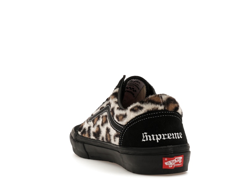 Vans Old Skool Supreme Leopard Black - image 26