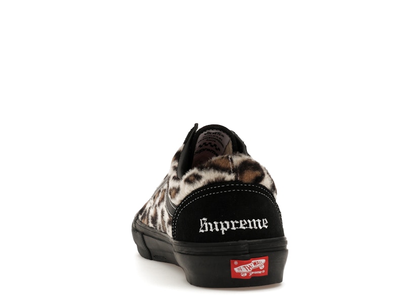 Vans Old Skool Supreme Leopard Black - image 27