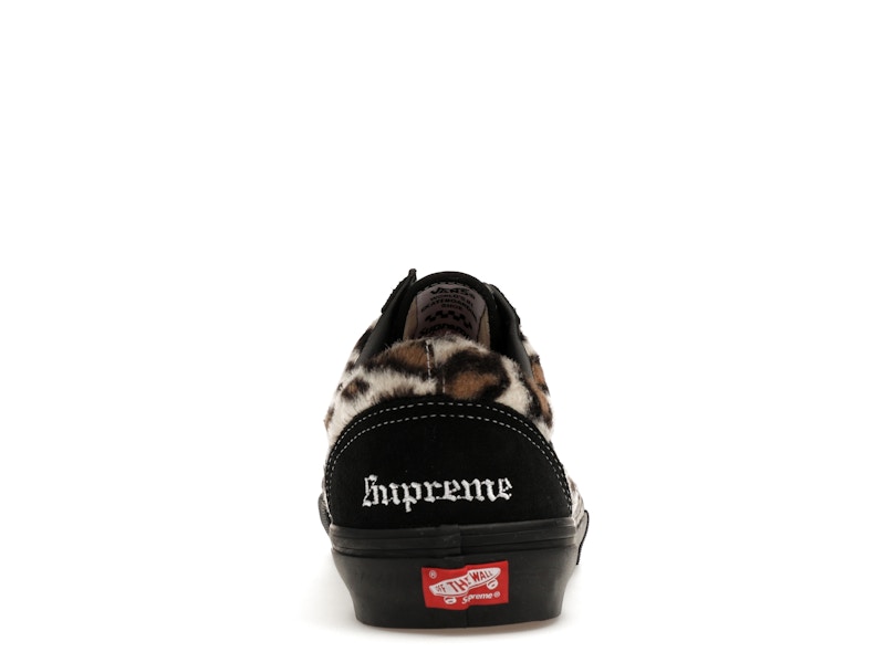 Vans Old Skool Supreme Leopard Black - image 28