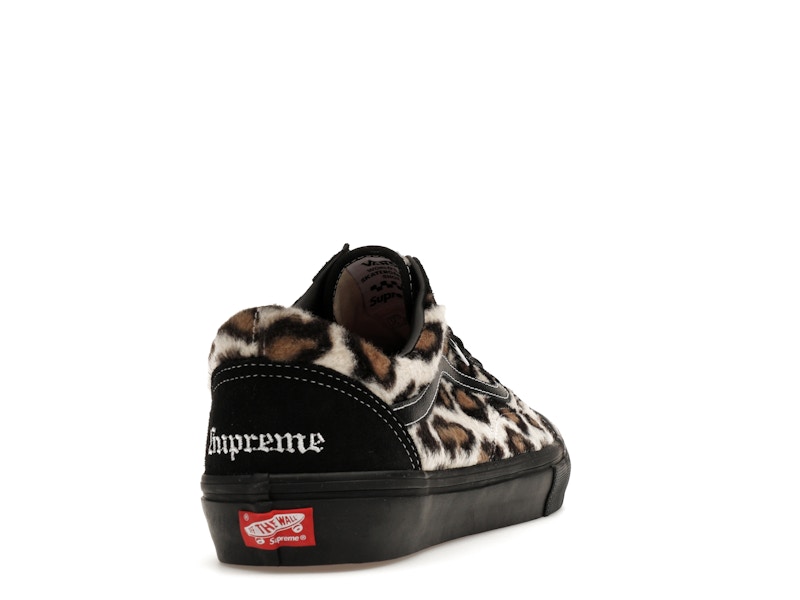 Vans Old Skool Supreme Leopard Black - image 30
