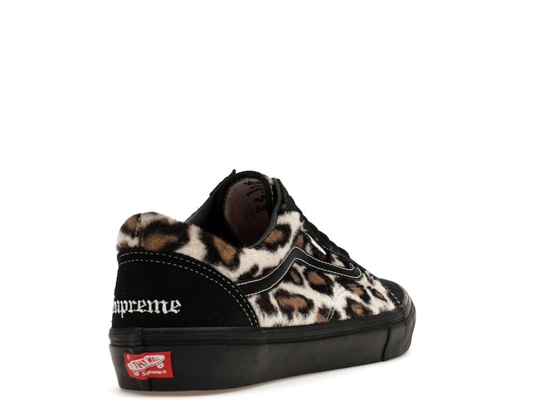 Vans Old Skool Supreme Leopard Black - image 31