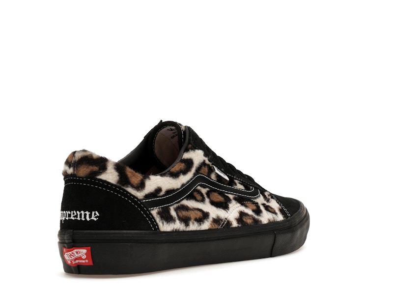 Vans Old Skool Supreme Leopard Black - image 32