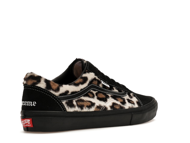 Vans Old Skool Supreme Leopard Black - image 33