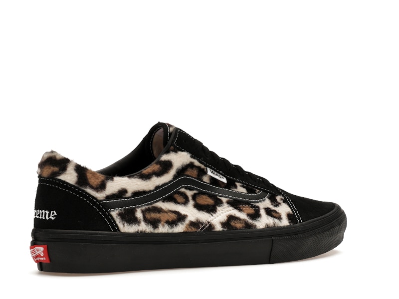 Vans Old Skool Supreme Leopard Black - image 34