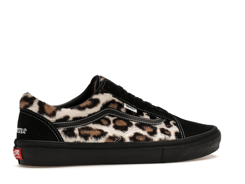 Vans Old Skool Supreme Leopard Black - image 35