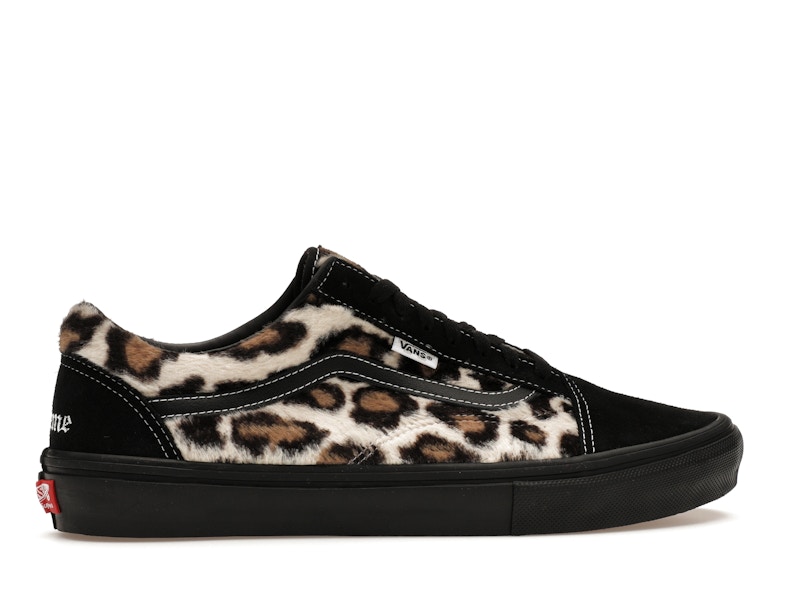 Vans Old Skool Supreme Leopard Black - image 36