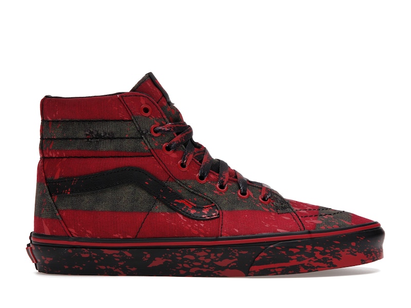 Vans Sk8-Hi Horror Pack Nightmare on Elm Street Freddy Krueger