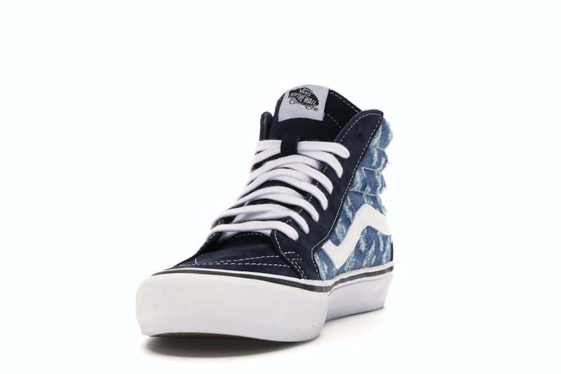 Vans Sk8-Hi Supreme Hole Punch Denim Blue - image 12
