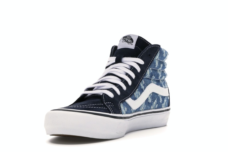 Vans Sk8-Hi Supreme Hole Punch Denim Blue - image 13