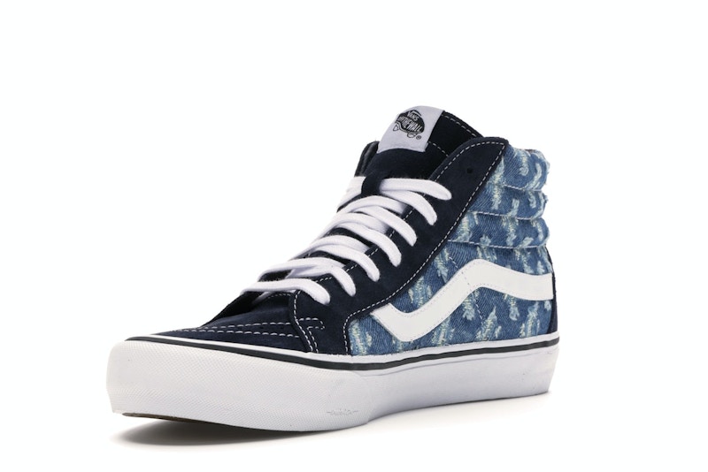 Vans Sk8-Hi Supreme Hole Punch Denim Blue - image 14