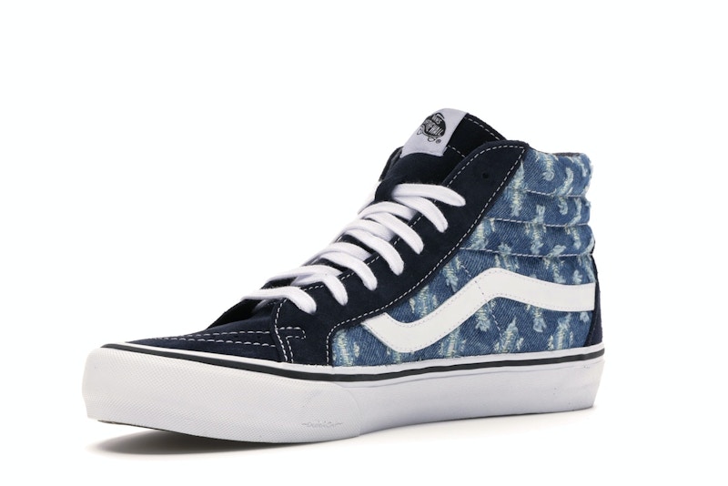 Vans Sk8-Hi Supreme Hole Punch Denim Blue - image 15