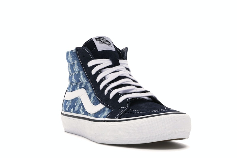 Vans Sk8-Hi Supreme Hole Punch Denim Blue - image 7