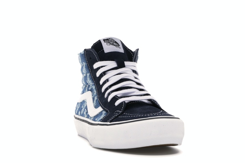 Vans Sk8-Hi Supreme Hole Punch Denim Blue - image 8