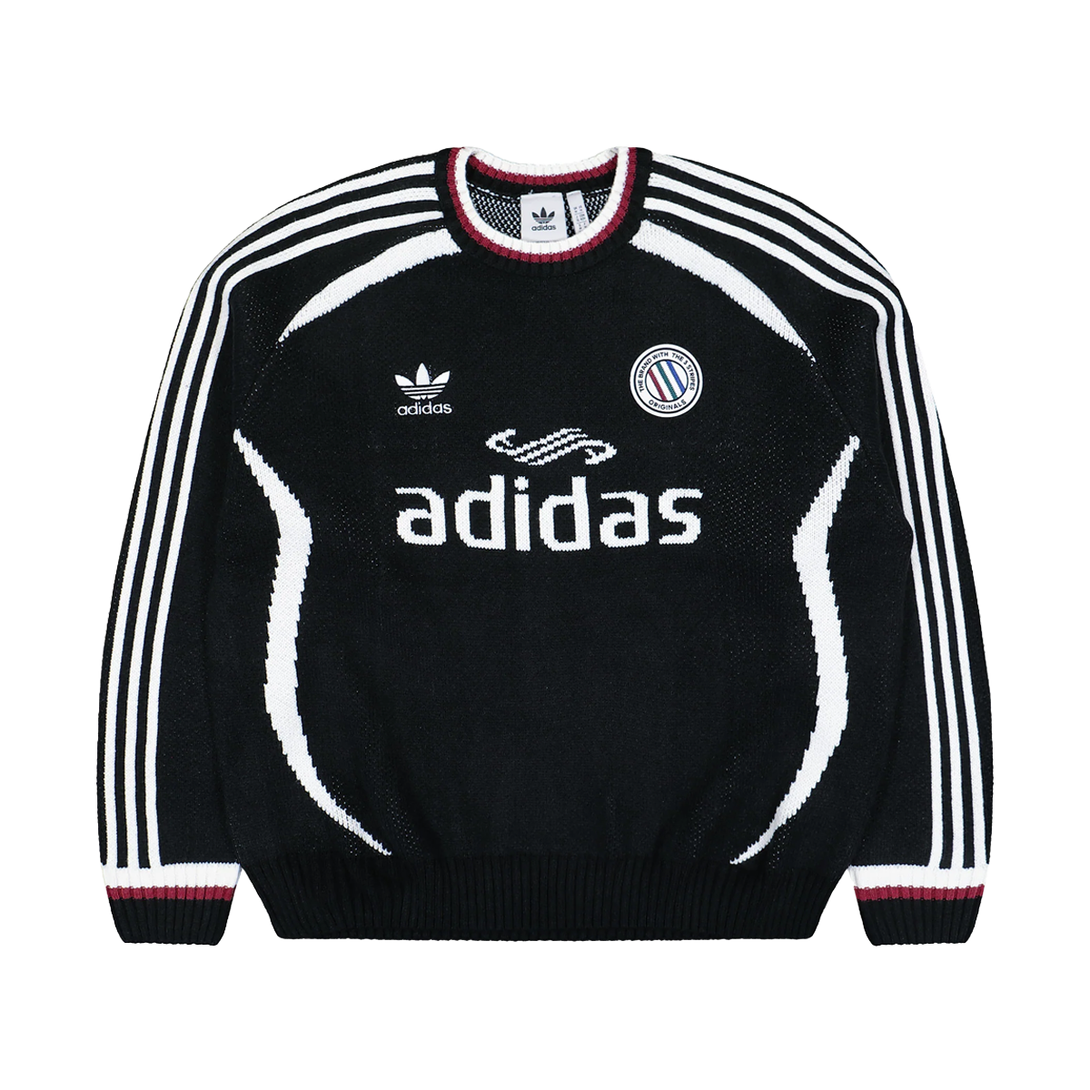 adidas Adicolor Blokecore Crew 'Black'