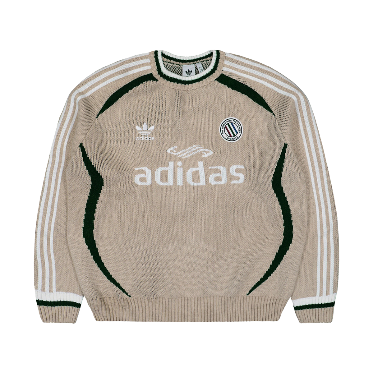 adidas Adicolor Blokecore Crew 'Wonder Beige'