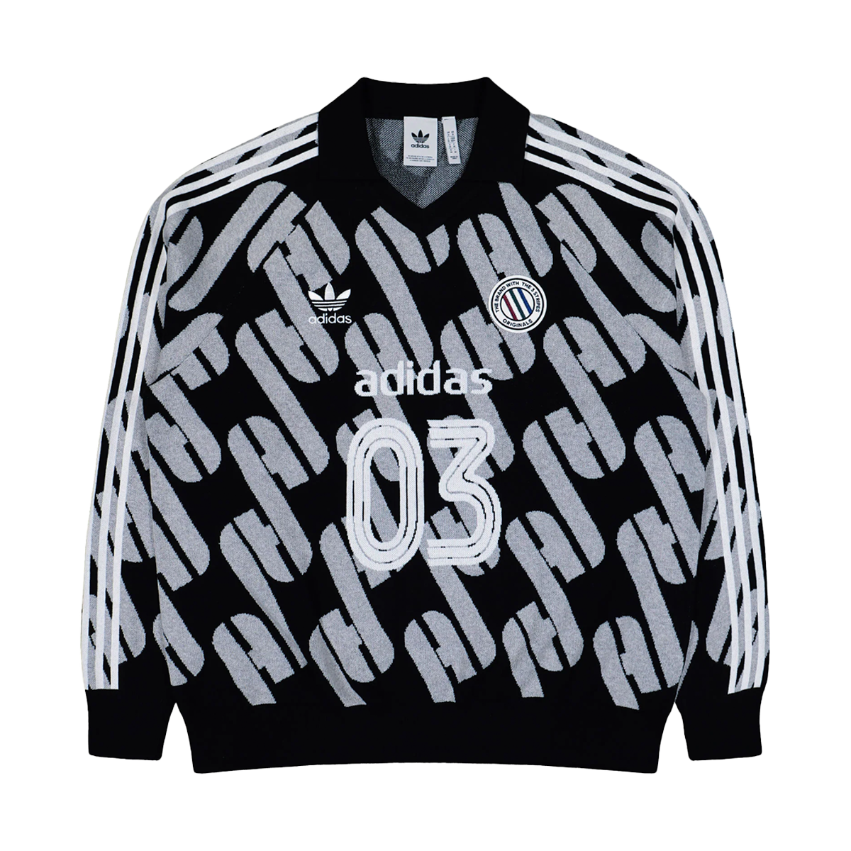 adidas Adicolor Blokecore Polo 'Black & Medium Grey'