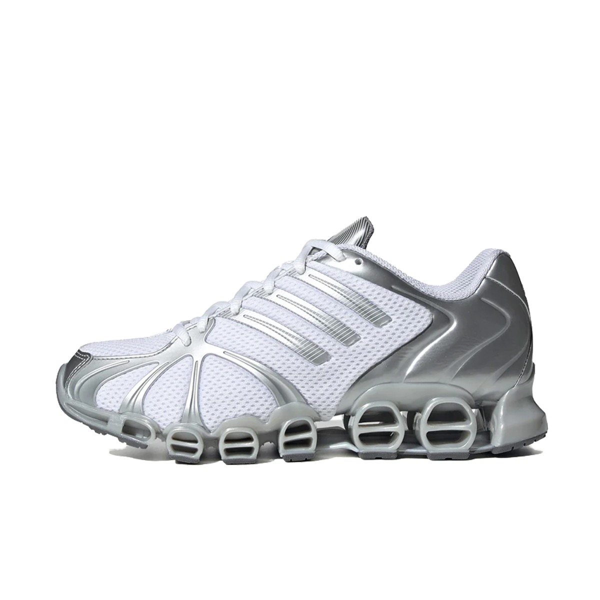 adidas Mega Ghostride WMNS 'White & Metallic Silver'