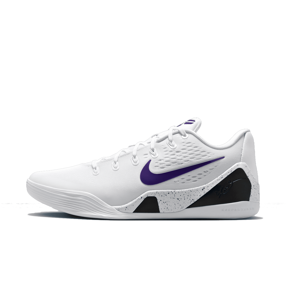 Nike Kobe 9 EM Low Protro 'White & Court Purple'