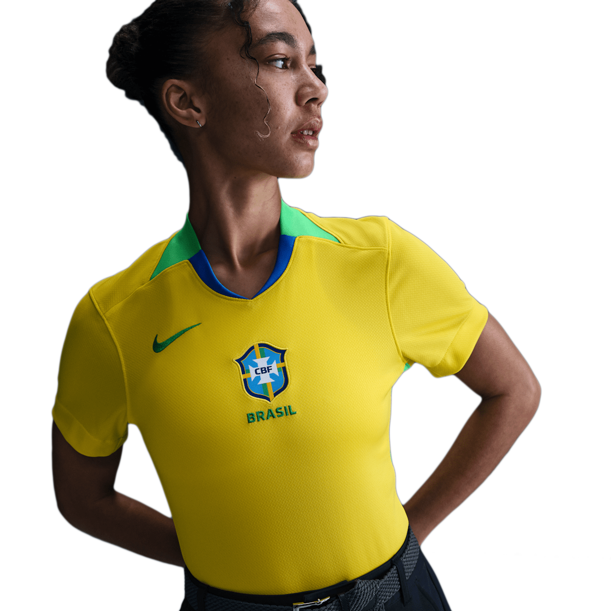 Nike Replica Jersey Brazil 2025 WMNS 'Home' - Womens Team