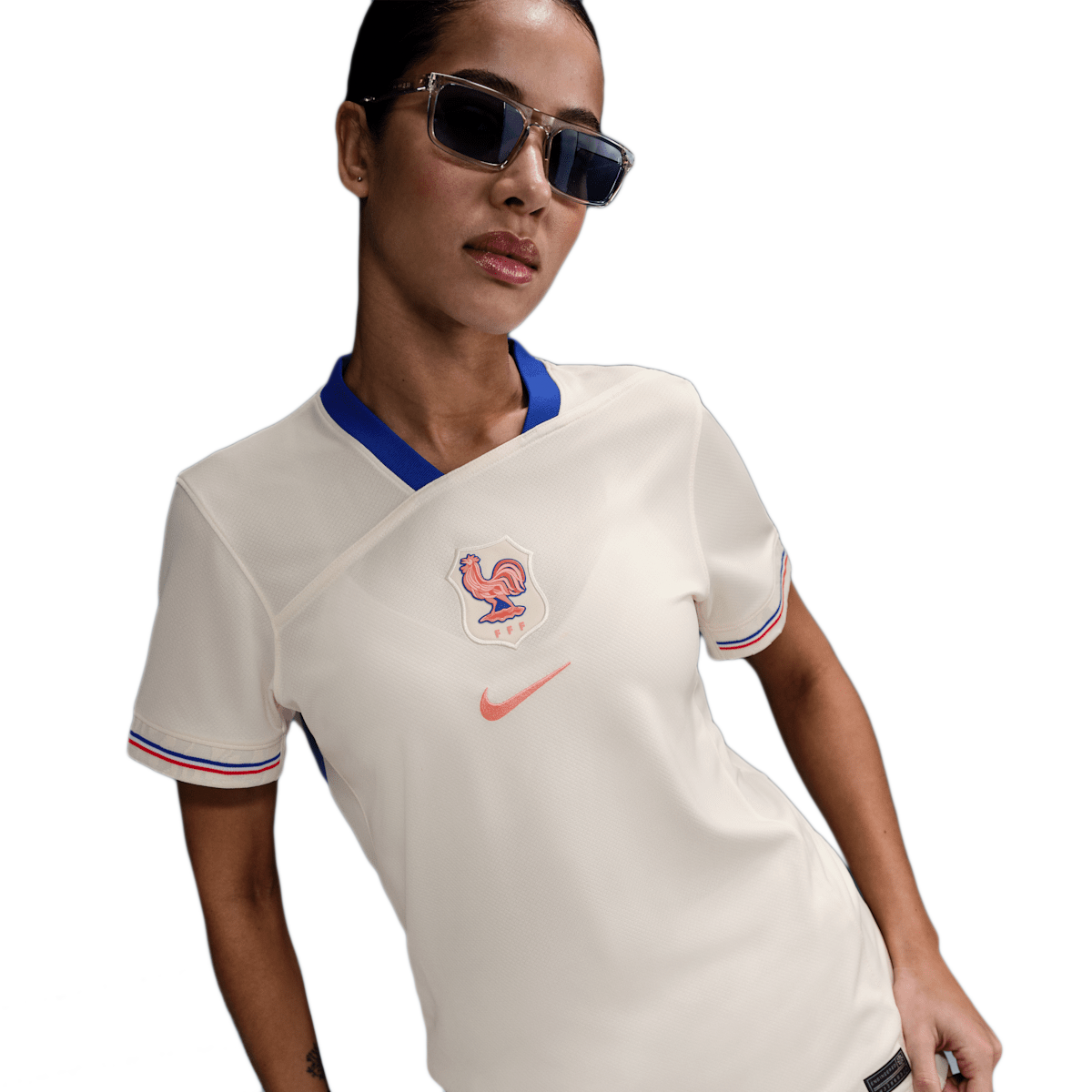 Nike Replica Jersey France 2025 WMNS 'Away' - Womens Team